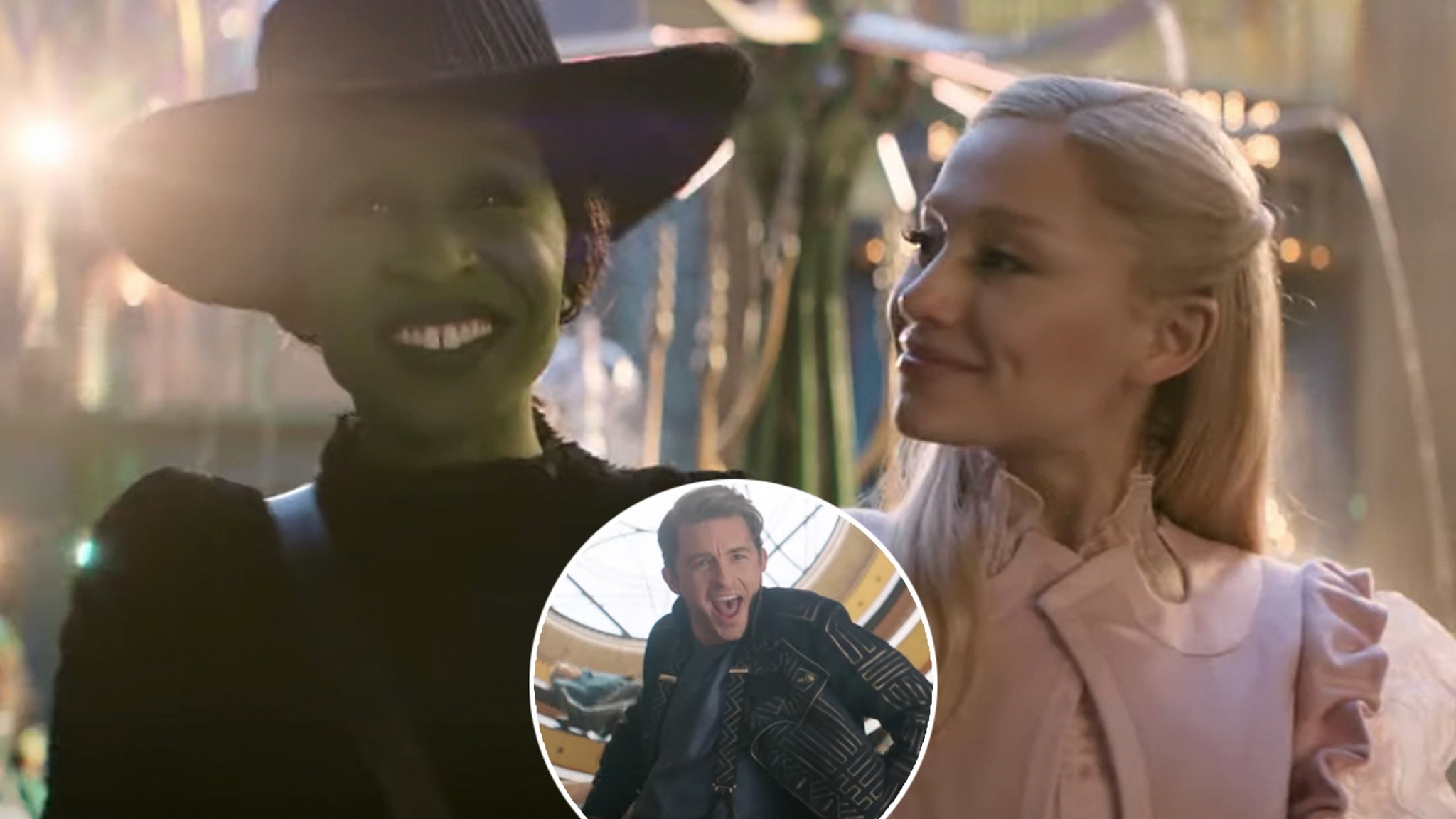 New Wicked Trailer Makes It Clear It's a Musical && See Cynthia Erivo, Ariana Grande &amp; Jonathan Bailey Sing!