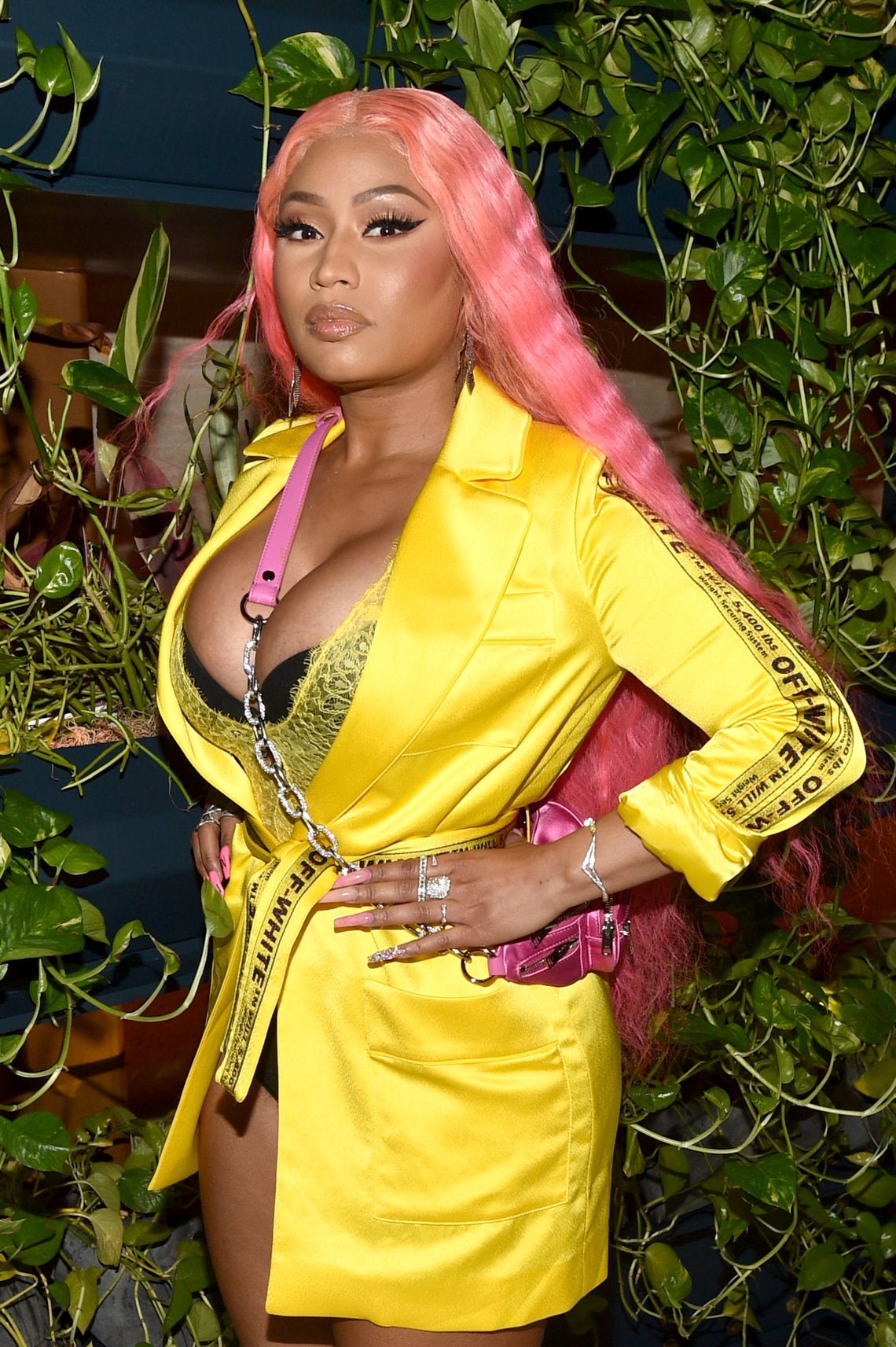 Nicki Minaj Brought The Party To The NYFW Kick Off Party