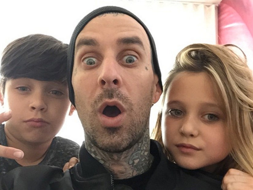 Travis Barker Chokes Back Tears on GMA, Gets Emotional About His Kids ...