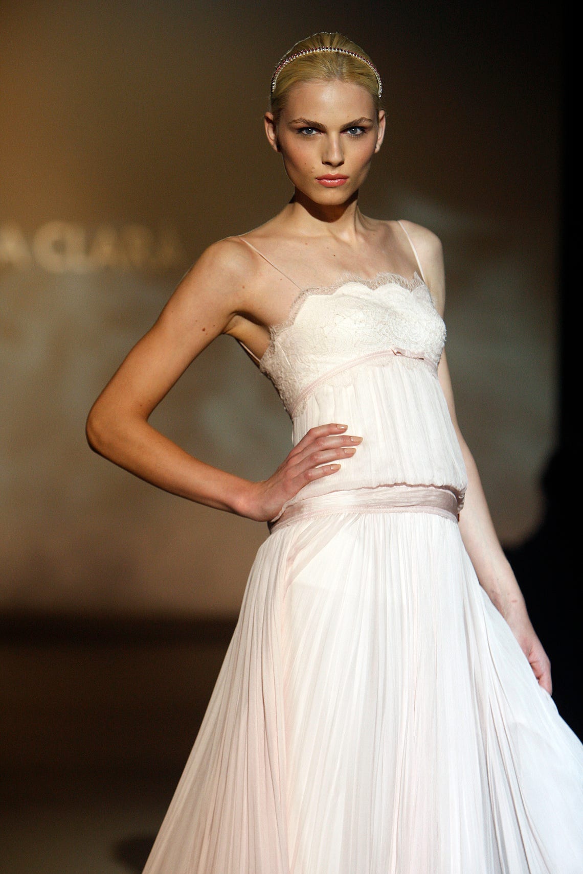 Andrej Pejic Models Wedding Dresses