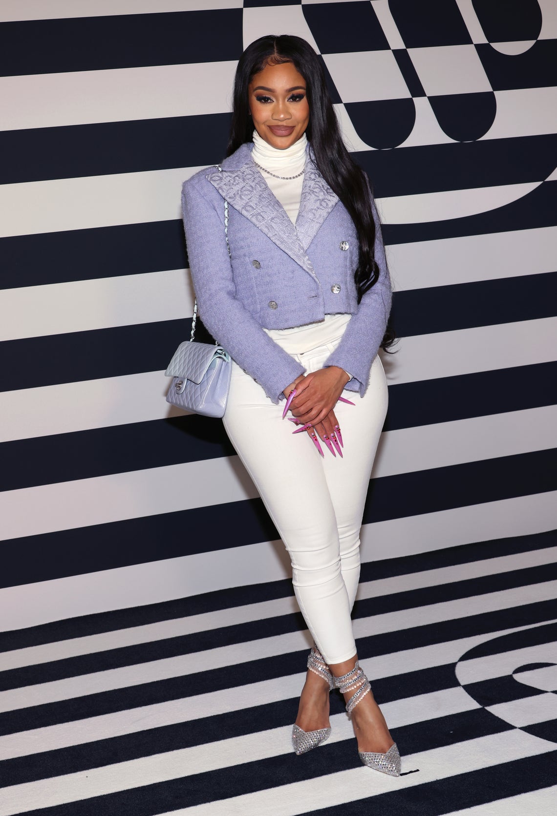 Saweetie attends the Warner Music Group Pre-Grammy Party 2023 at the Hollywood Athletic Club on February 2, 2023 in Los Angeles, California.