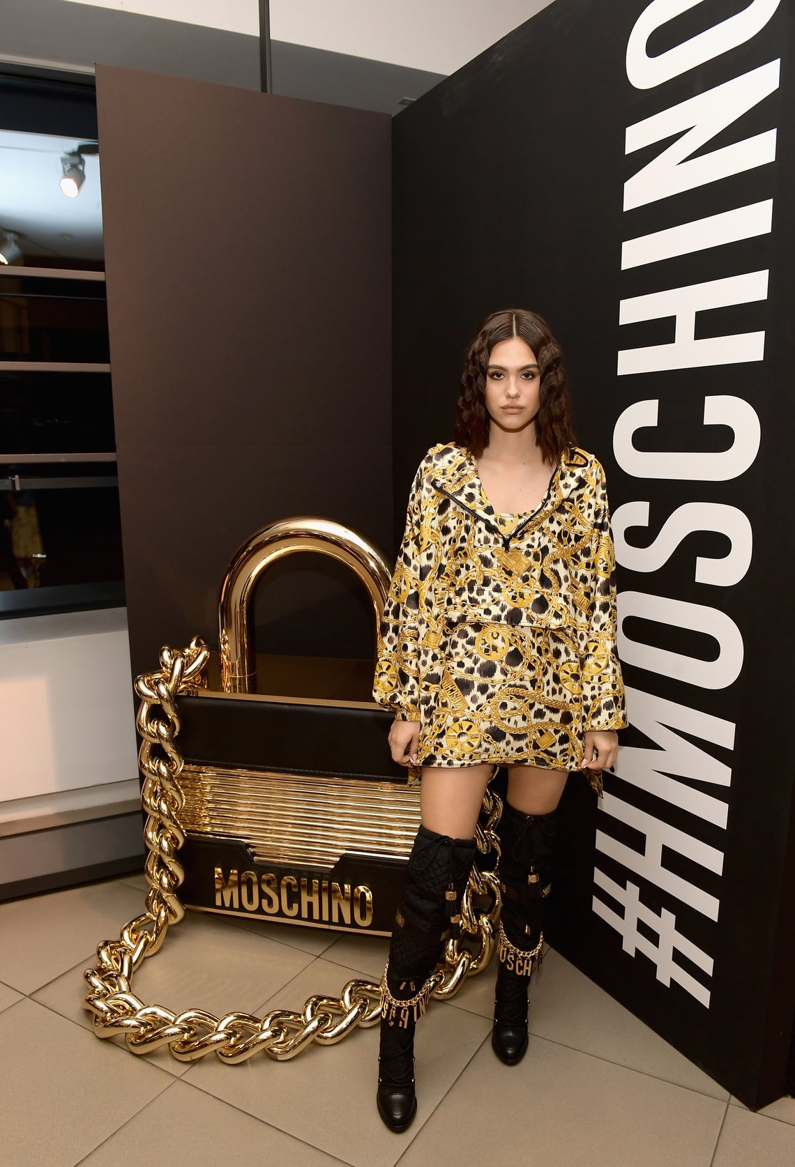 Stars Step Out for Moschino x H M Los Angeles Launch Event