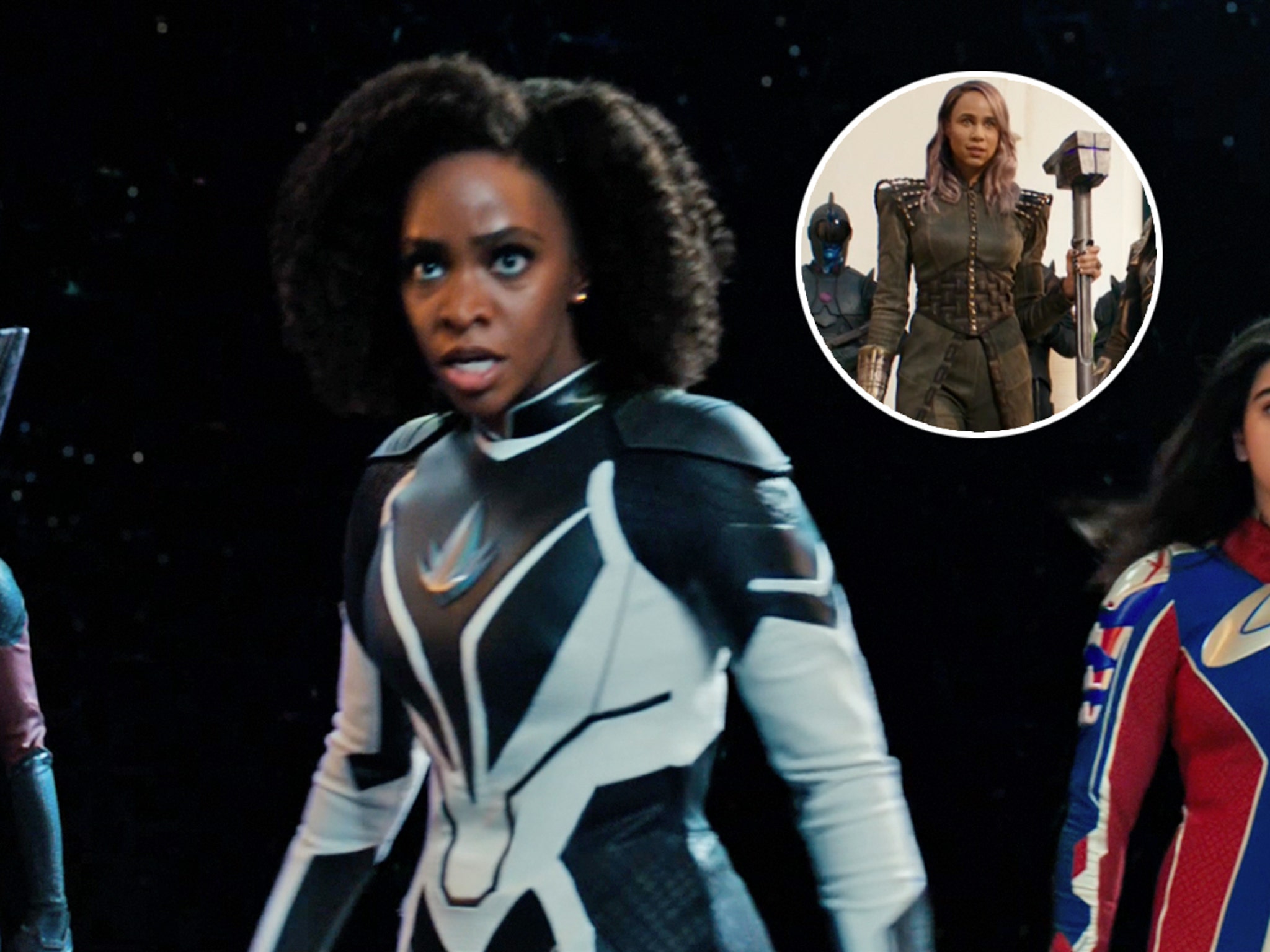 The Marvels' Shows First Footage With Brie Larson, Teyonah Parris, Iman  Vellani at D23, the marvels 
