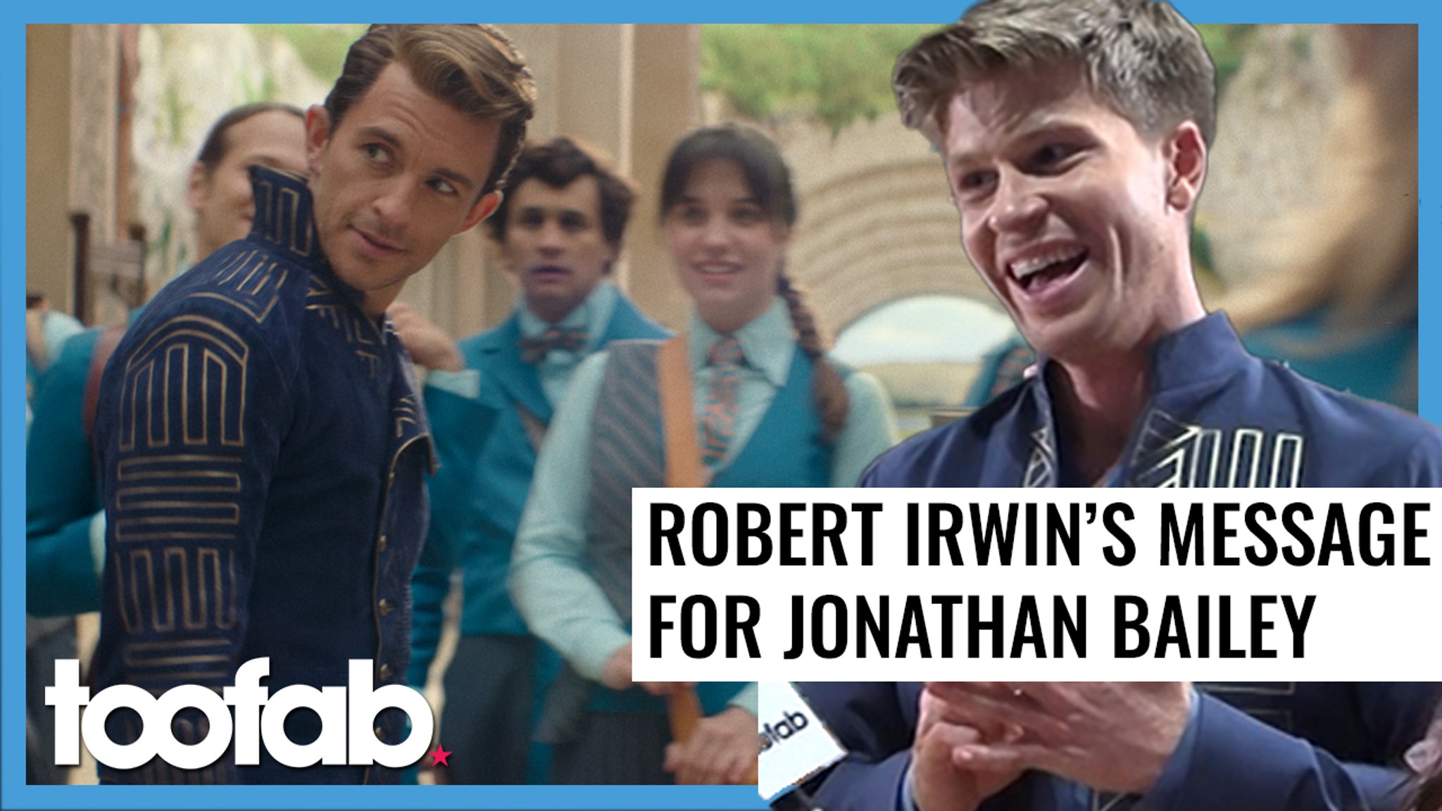 Robert Irwin's Message To Jonathan Bailey on #DWTS Wicked Night