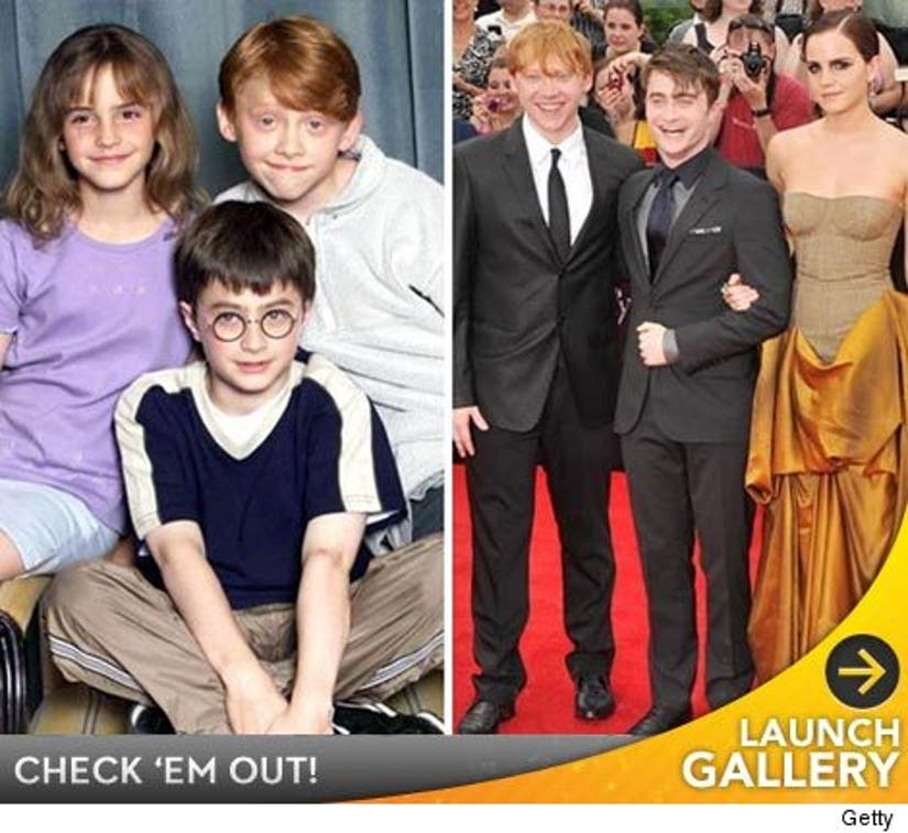 Now and then: Stars of Harry Potter[7]