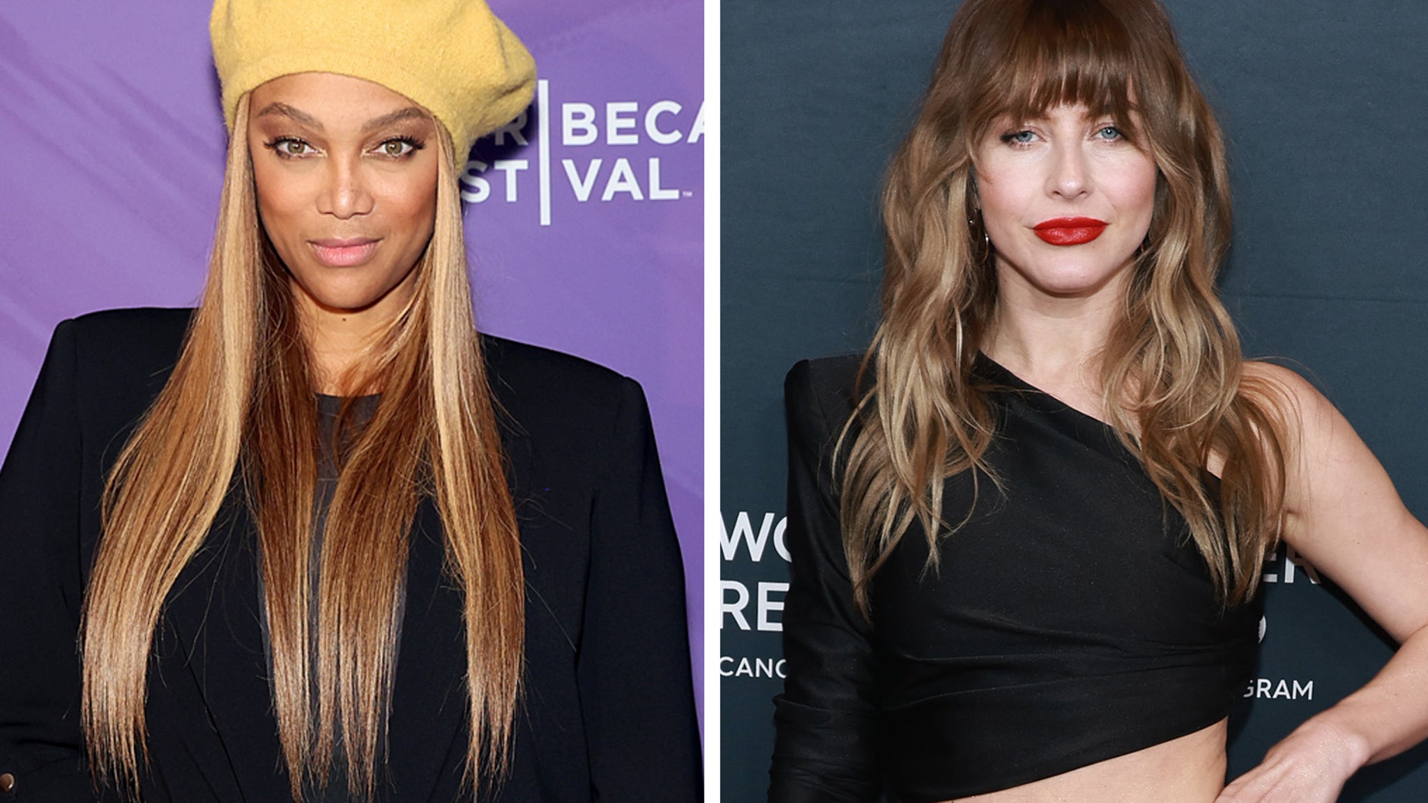 Tyra Banks Reacts to Julianne Hough Taking Over Her DWTS Hosting Job