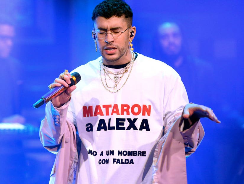 Bad Bunny Wears Shirt for Murdered Trans Woman Alexa on The Tonight ...