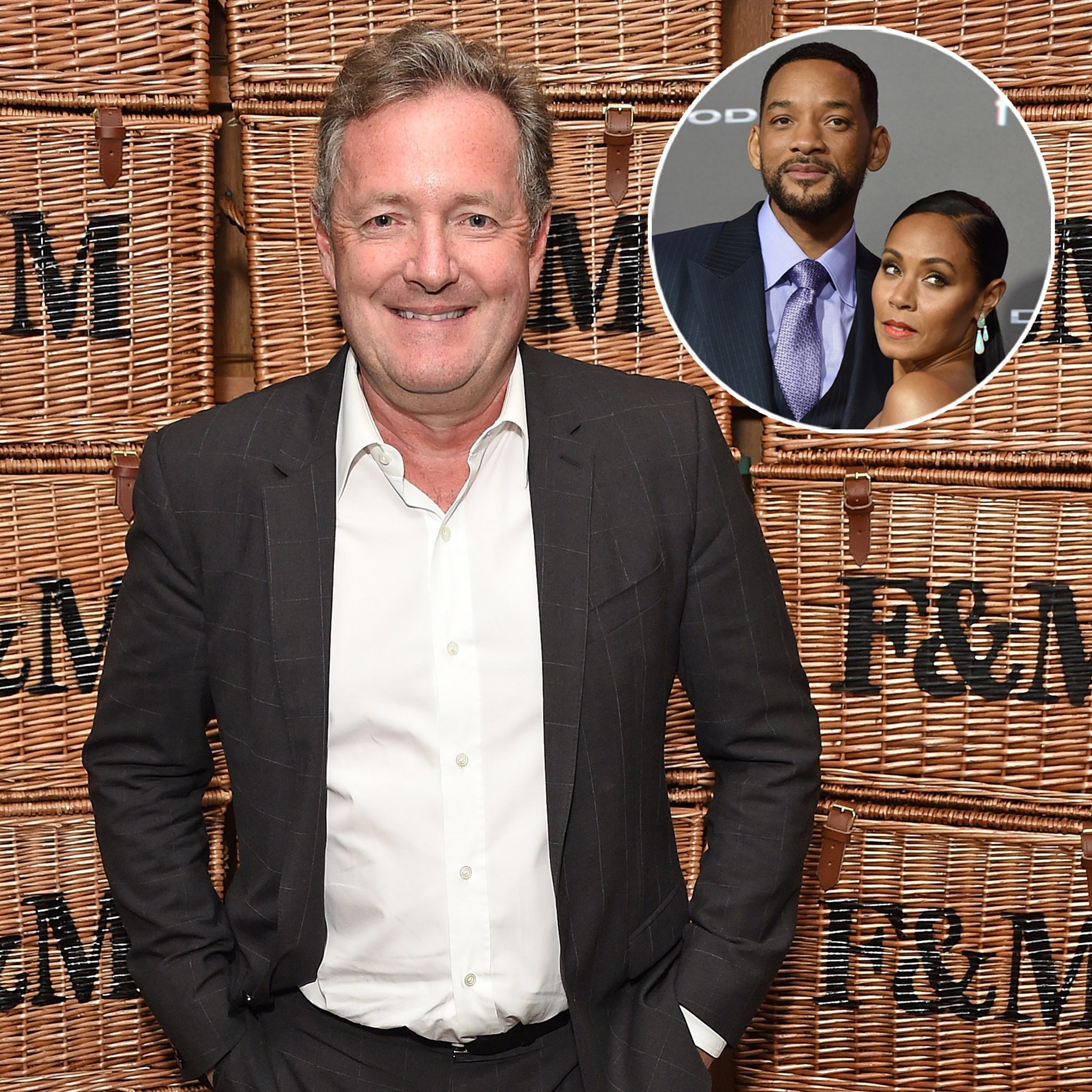 Piers Morgan Says Will Smith Once Crept Into Studio to Watch Jadas Interview picture picture