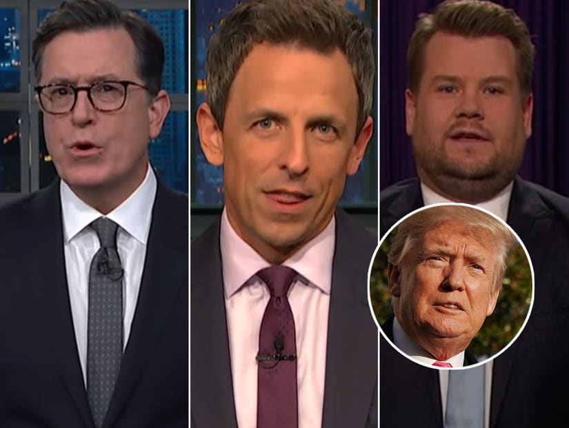 Late Night Comedians Celebrate Thanksgiving By Serving Trump Take A Knee Jokes