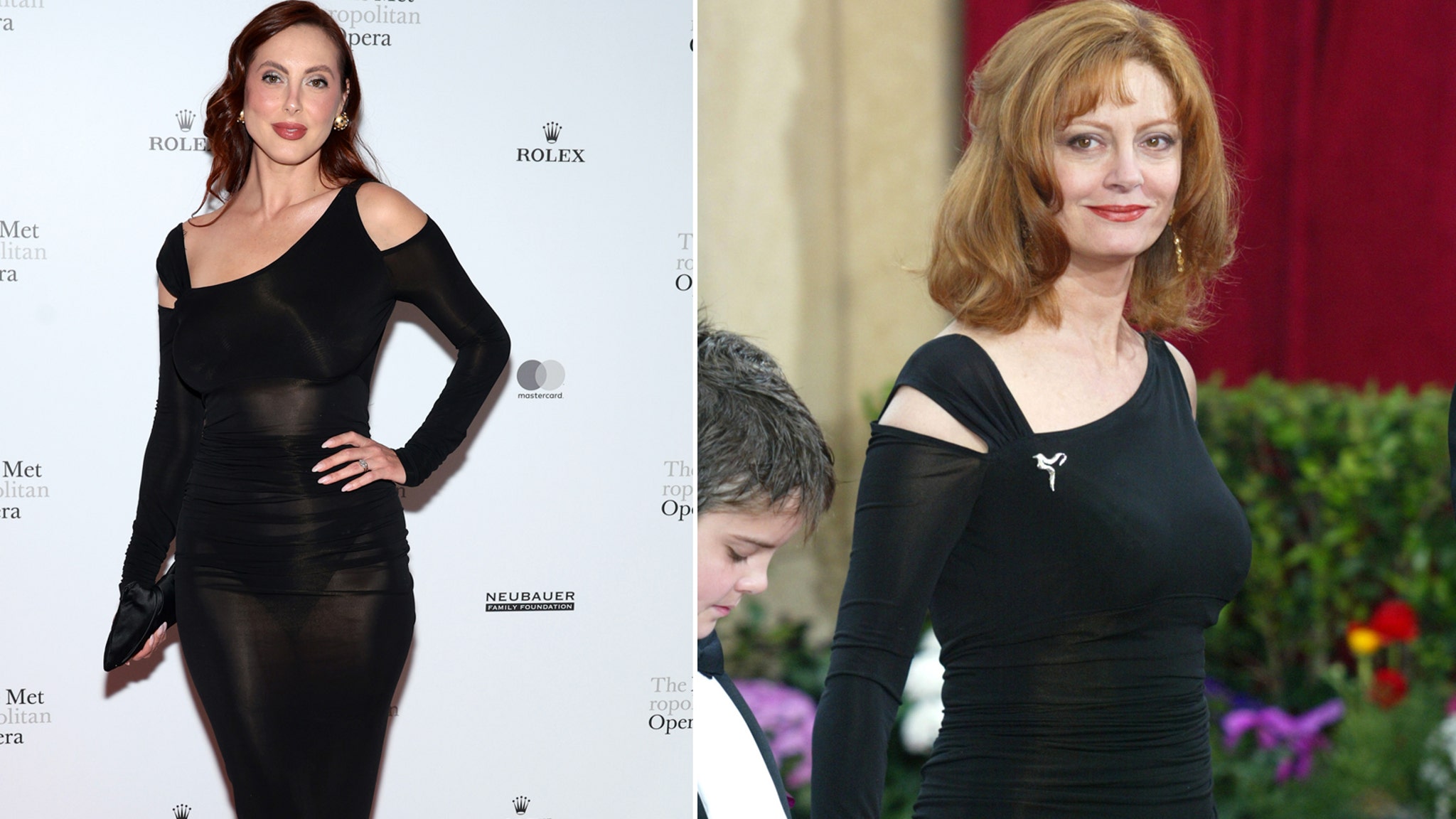 Susan Sarandon's Daughter Eva Amurri Recycles Mom's 2003 Oscars Dress