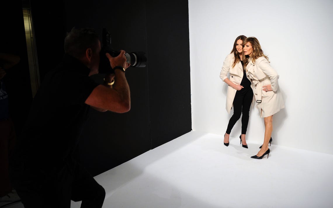 Jaclyn Smith And Spencer Margaret Shoot With Kmart