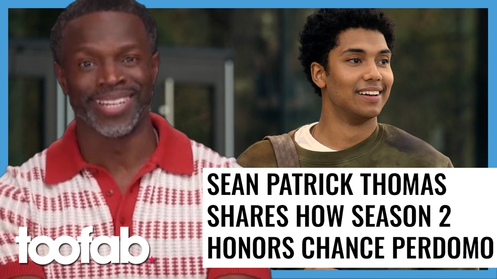 Sean Patrick Thomas Shares How Gen V Season 2 Honors Chance Perdomo
