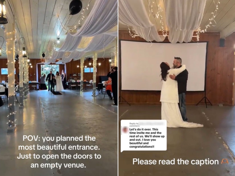 Bride 'Stood Up' by Friends & Family In Viral TikTok of 'Empty' Wedding Hits Back at Speculation She's 'Horrible Person'