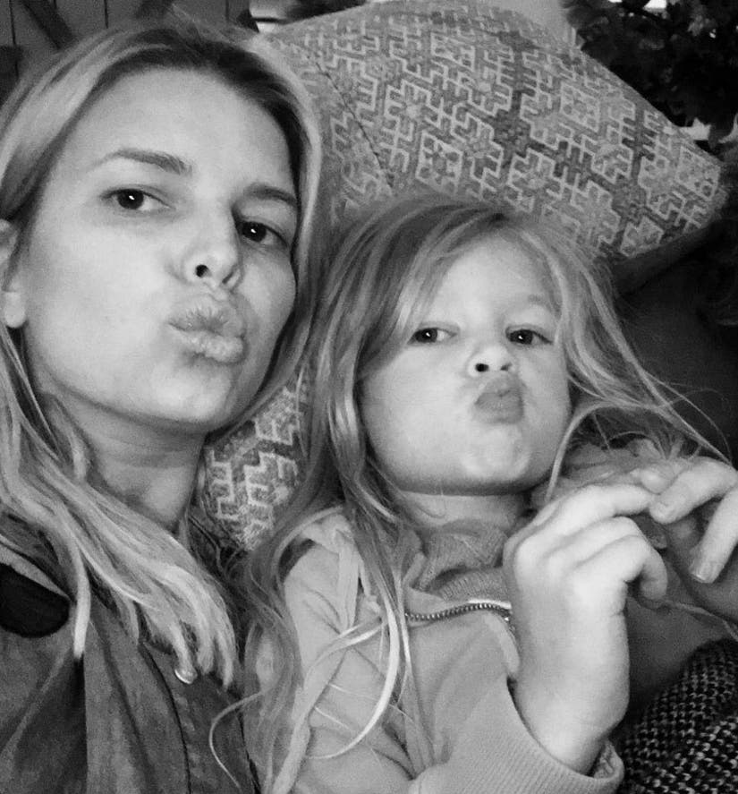 Jessica Simpson shares photo of “crazy beautiful” daughter Maxwell