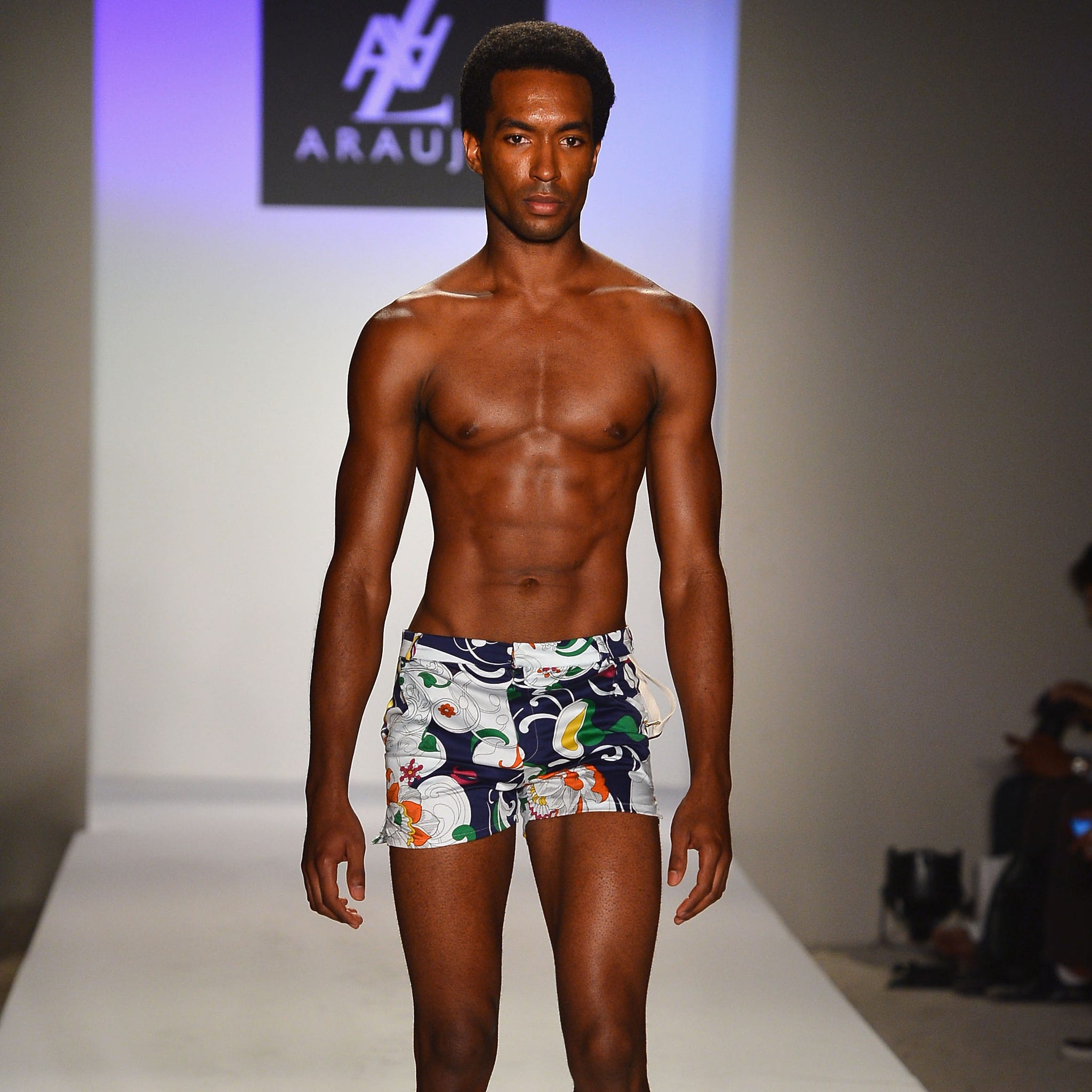 african male runway models