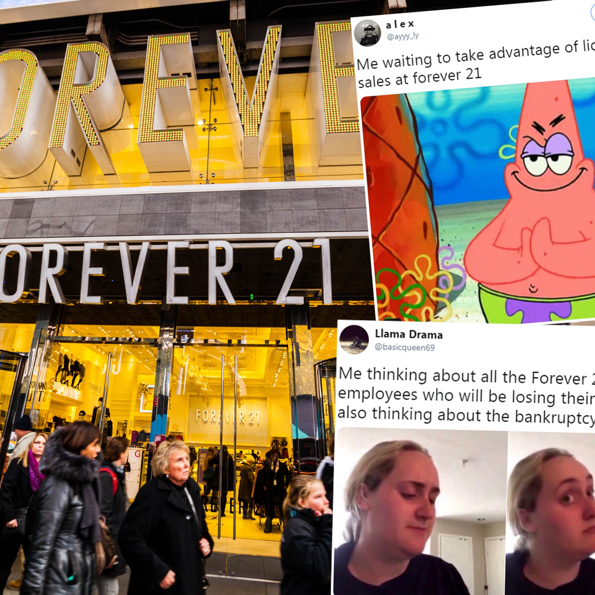 Forever 21 'Preparing for Bankruptcy' Twitter Wants 'Closing Down