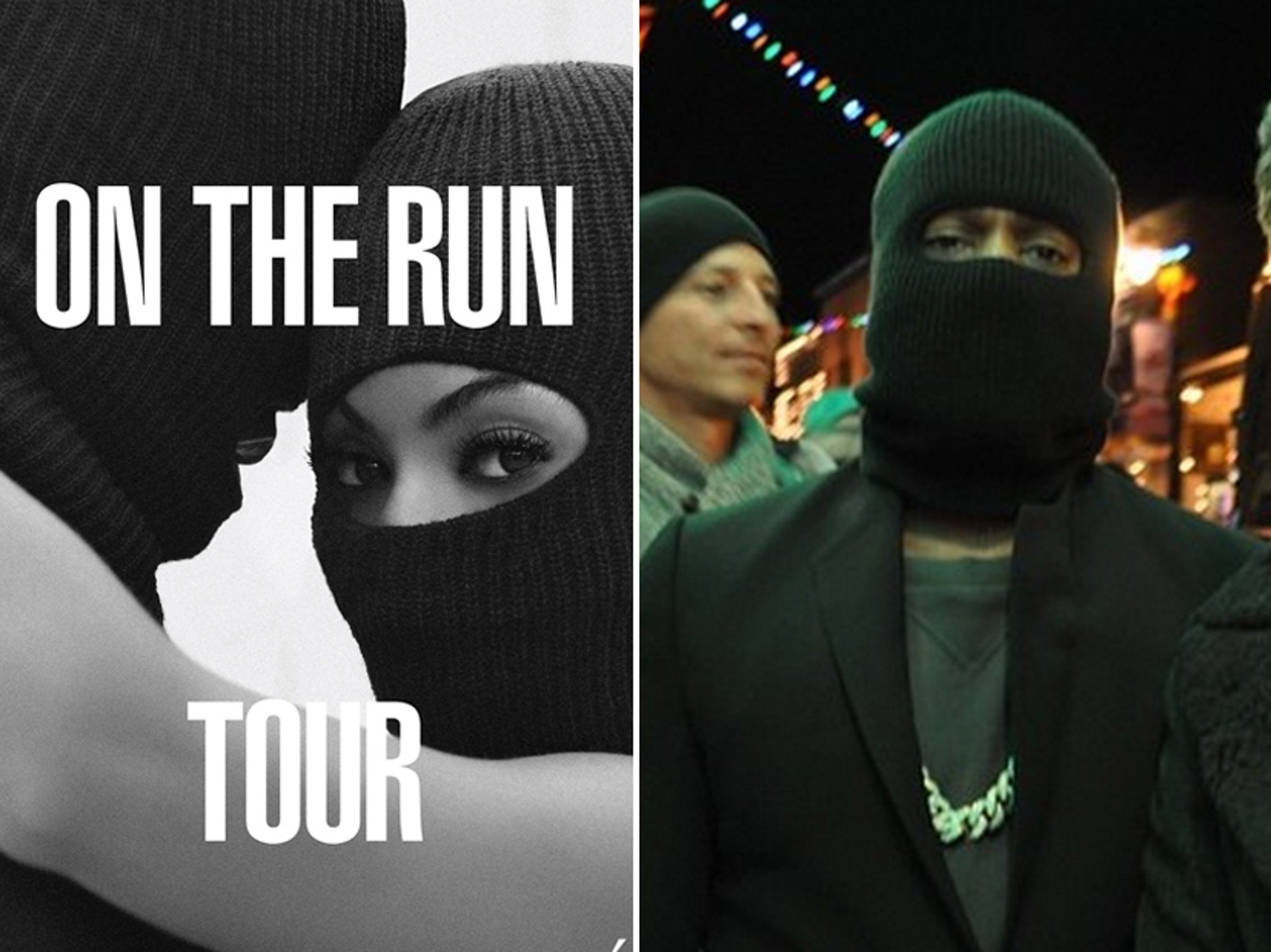 Kim Kardashian To Jay Z & Beyonce: Kanye Wore The Mask First!