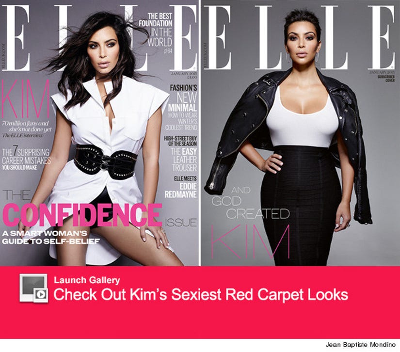 Jean-Baptiste Mondino - Kim Kardashian by JEAN-BAPTISTE MONDINO for ELLE  UK/ Iconoclastimage.tv