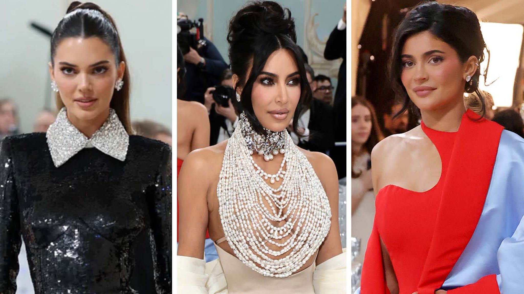 Kim Kardashian, Kylie Jenner and Kendall Jenner Cause a Stir at 2023 ...