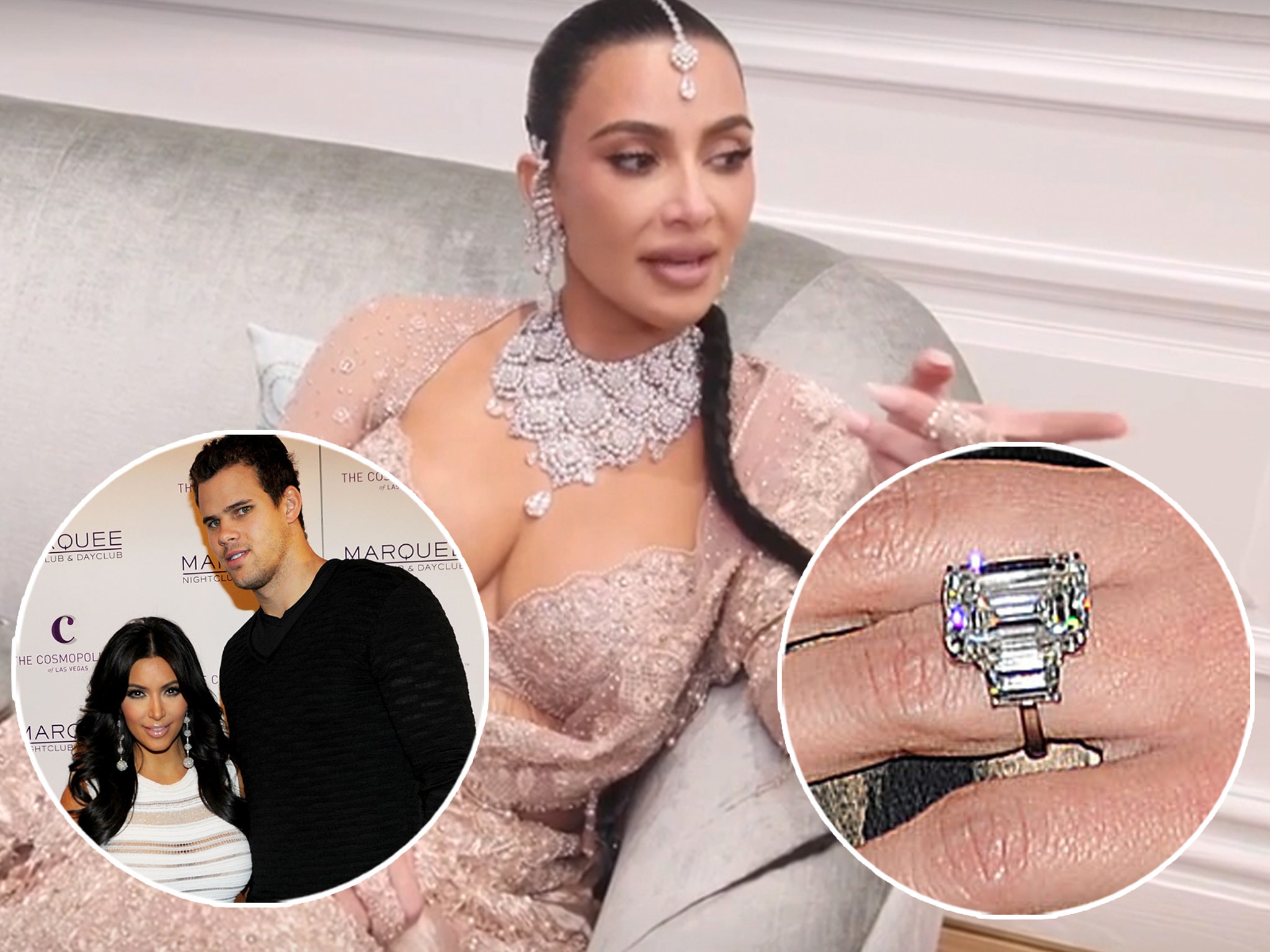 Kim Kardashian Makes Wild Claim About Kris Humphries Engagement Ring &  Divorce