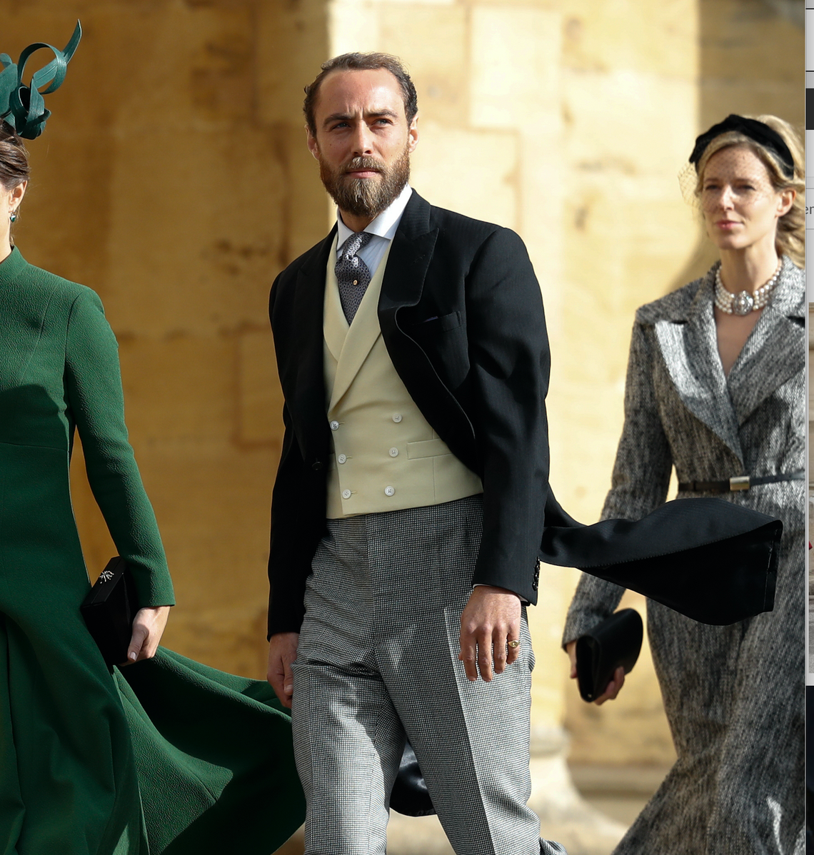 Kate and Pippa Middleton's brother, James