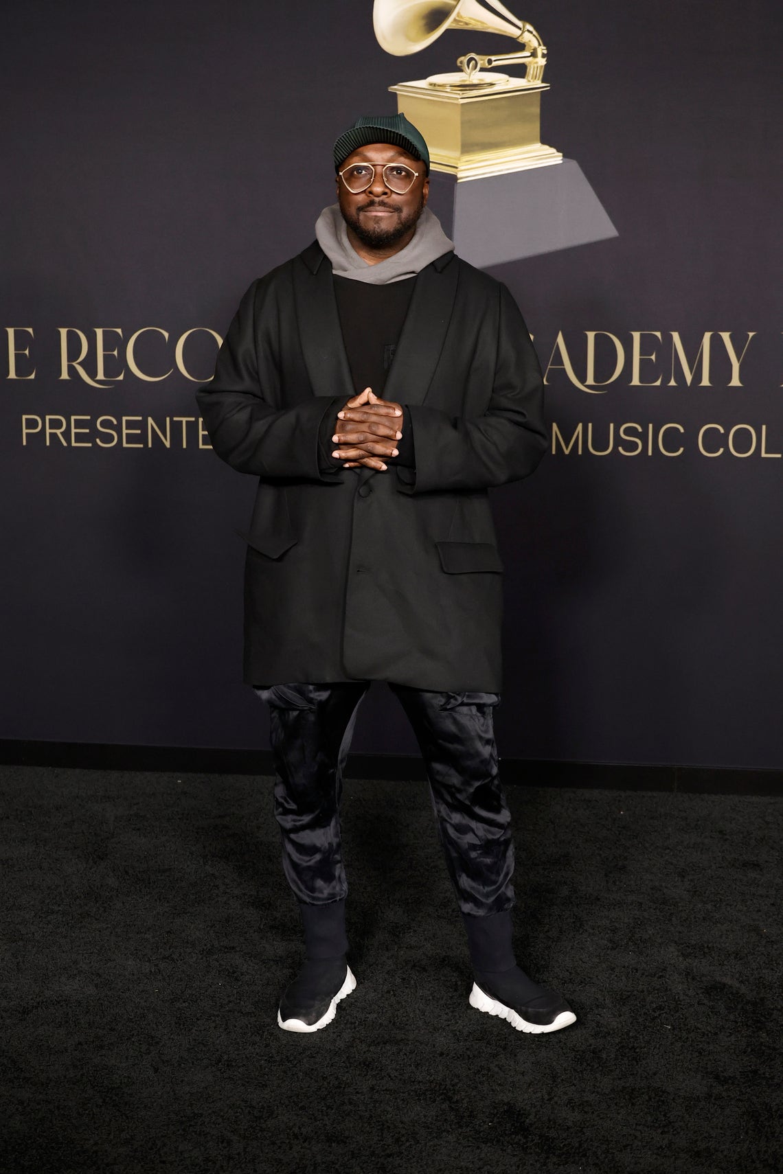 will.i.am attends Recording Academy Honors Presented by the Black Music Collective at Hollywood Palladium on February 2, 2023 in Los Angeles, California.