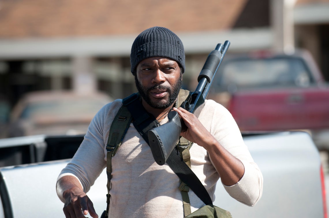 At Noah’s house, Tyreese (Chad Coleman) was bitten by Noah’s twin brother. Michonne cut his arm off to try and stop the infection, but he died from blood loss anyway.