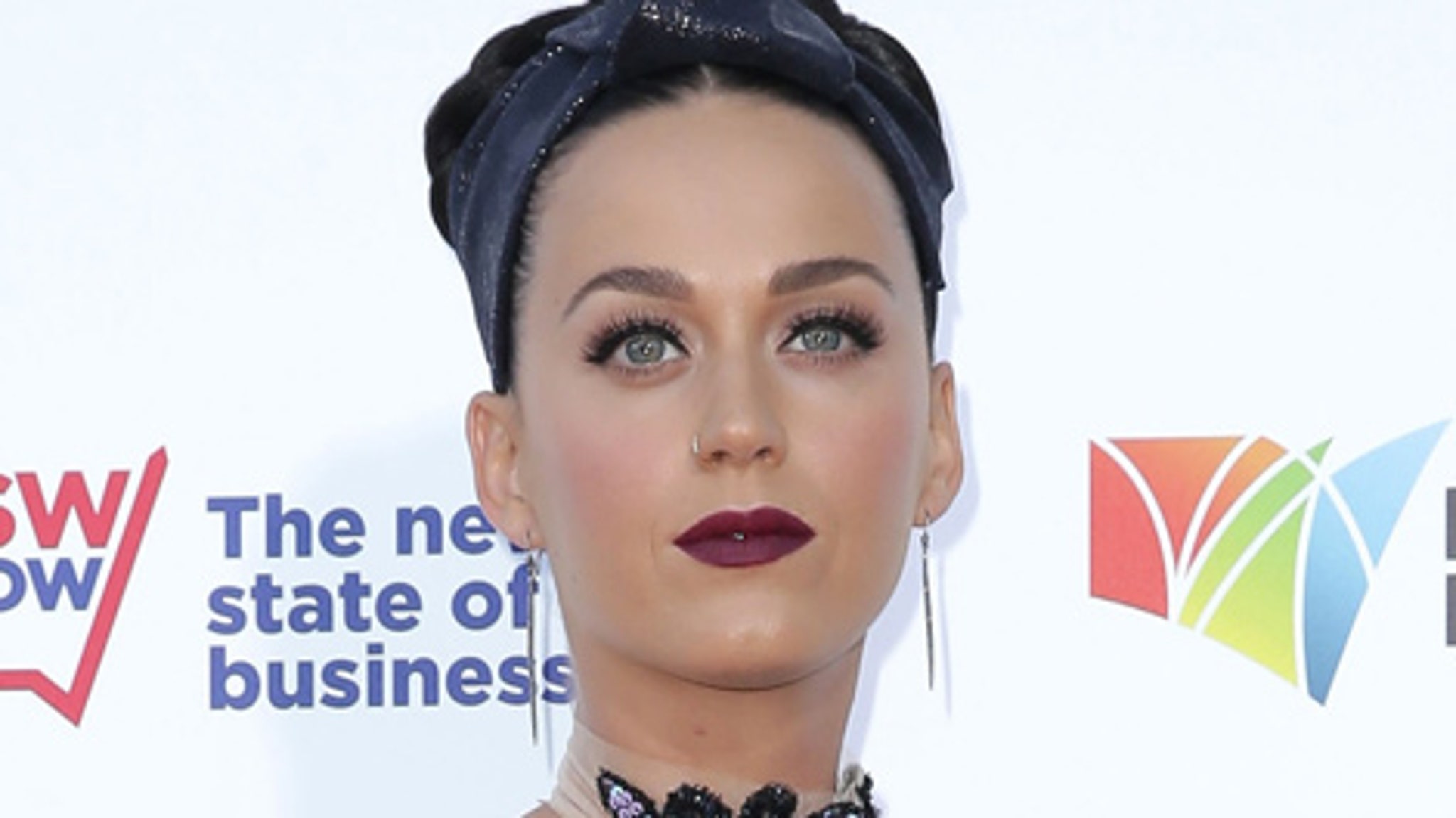 Katy Perry Goes Without Underwear in Sheer Floral Skirt -- See Sexy Pics!