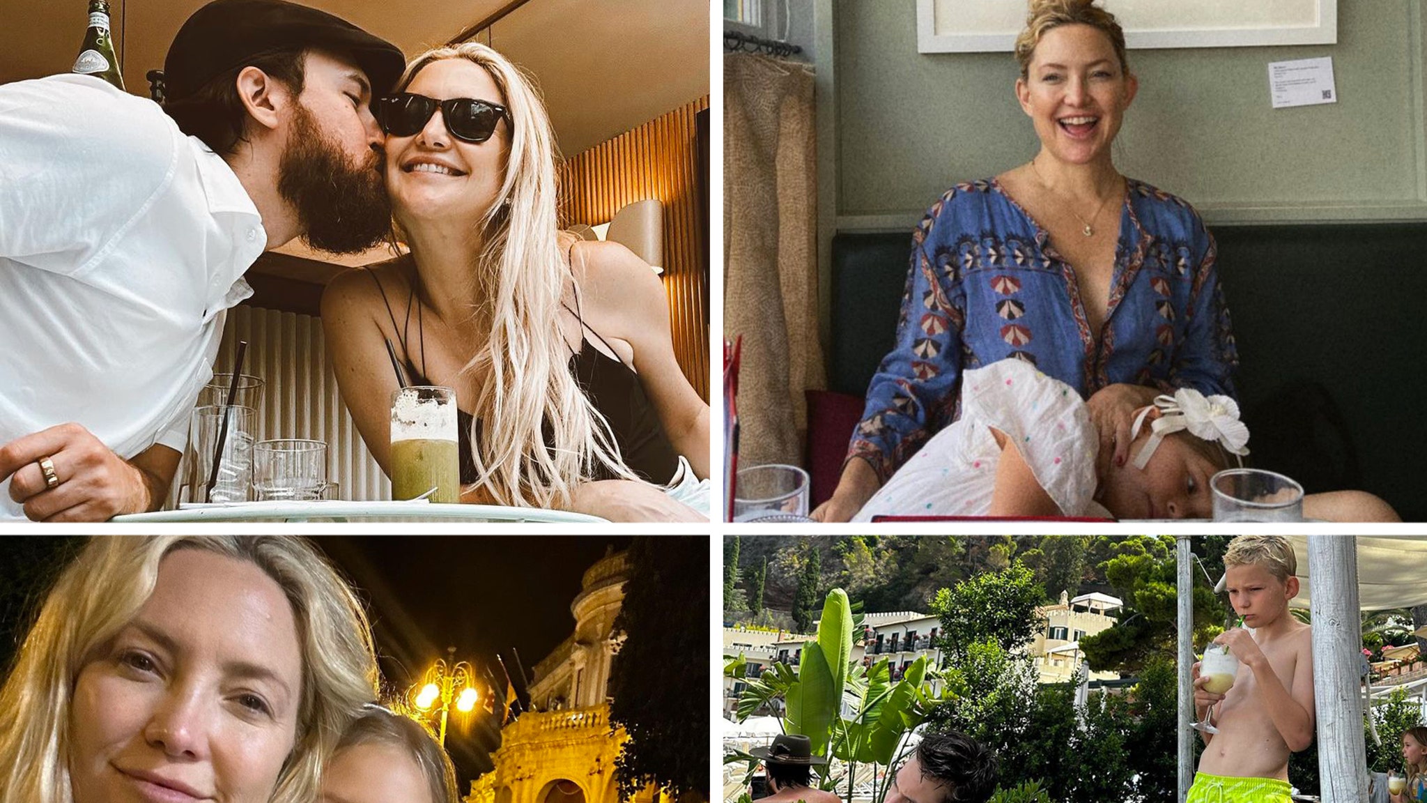 Inside Kate Hudson’s European Summer season with Her Household