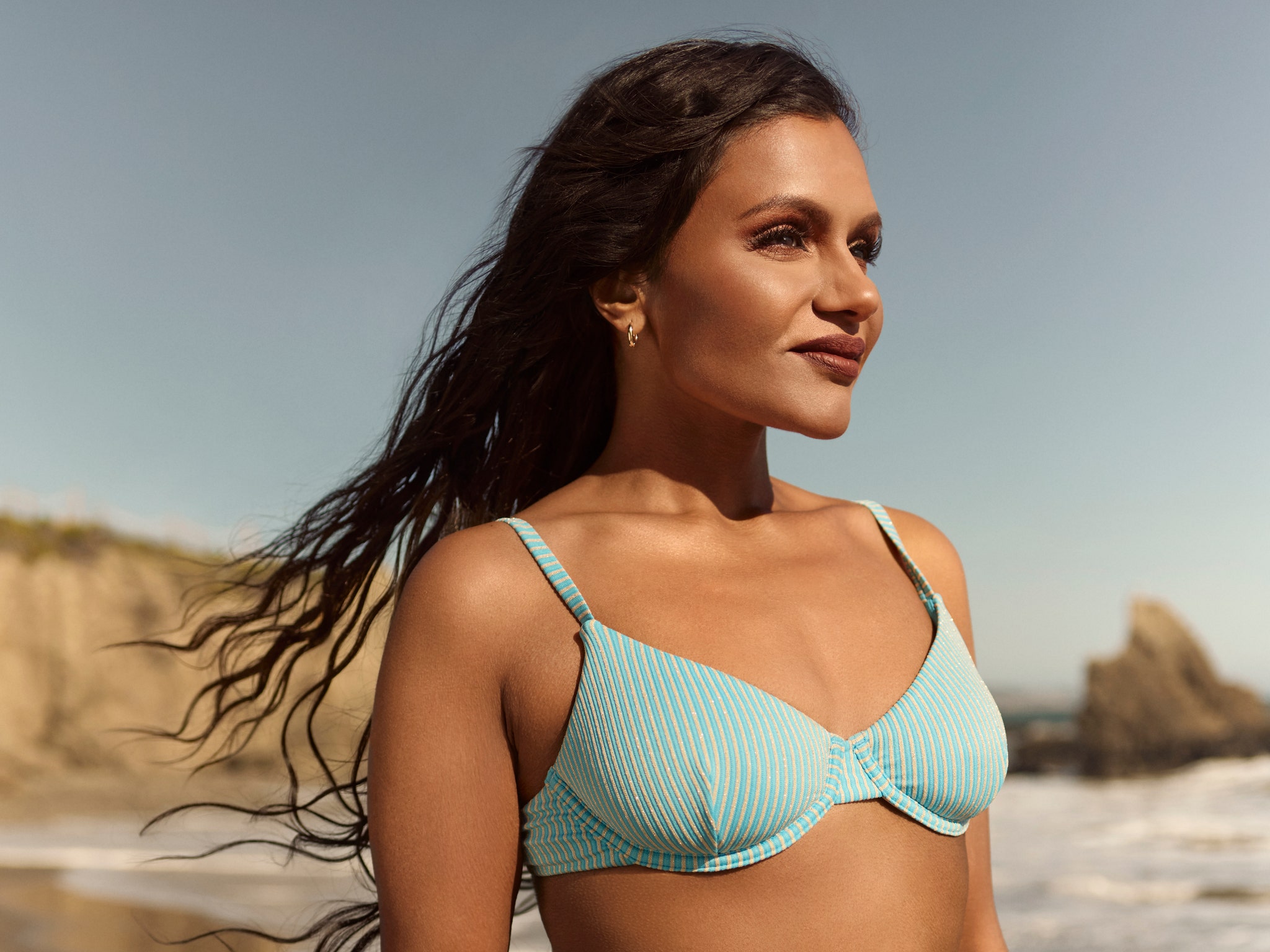 Mindy Kaling Stuns for Andie Swim Collection -- Every Must-See Photo!