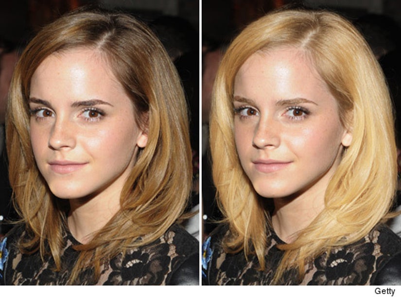 Emma Watson -- In a Hair-allel Universe!