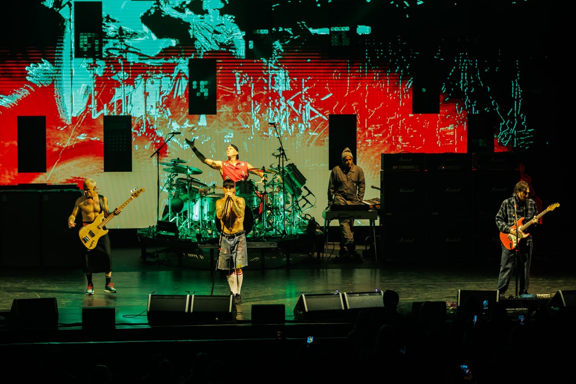 Red Hot Chili Peppers Open Yaamava' Resort's New Theater with Epic Concert
