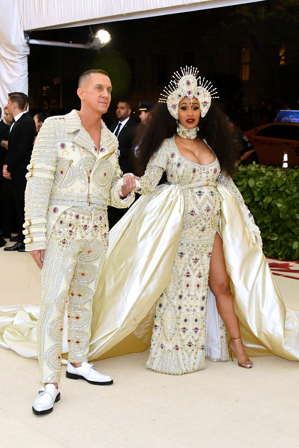 Cardi B and Jeremy Scott