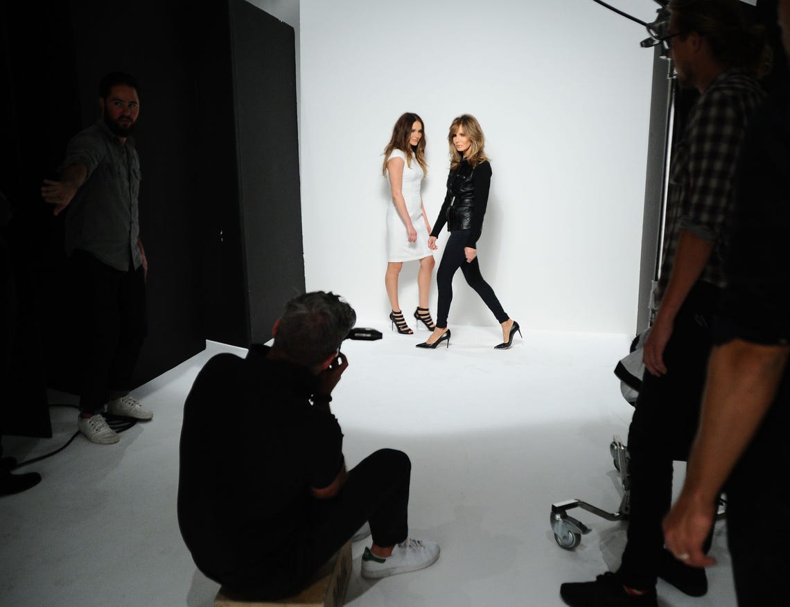 Jaclyn Smith And Spencer Margaret Shoot With Kmart