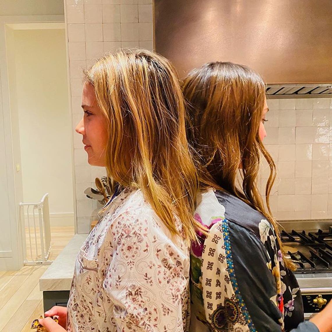 "The moment you realize your number 1 baby is taller than you 😩😩😩" Jessica Alba