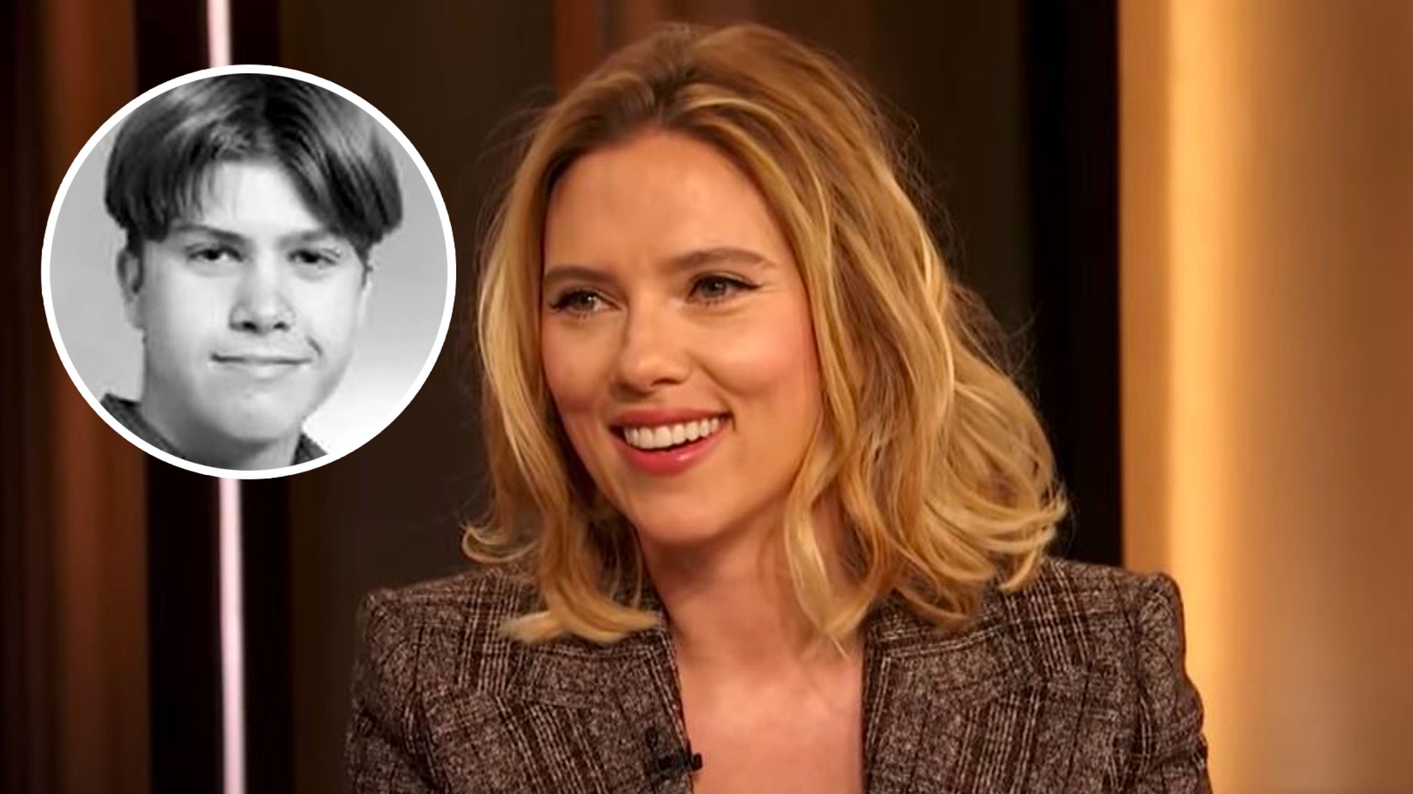 Scarlett Johansson Says 'No Way' She Would Have Dated Colin Jost in High  School