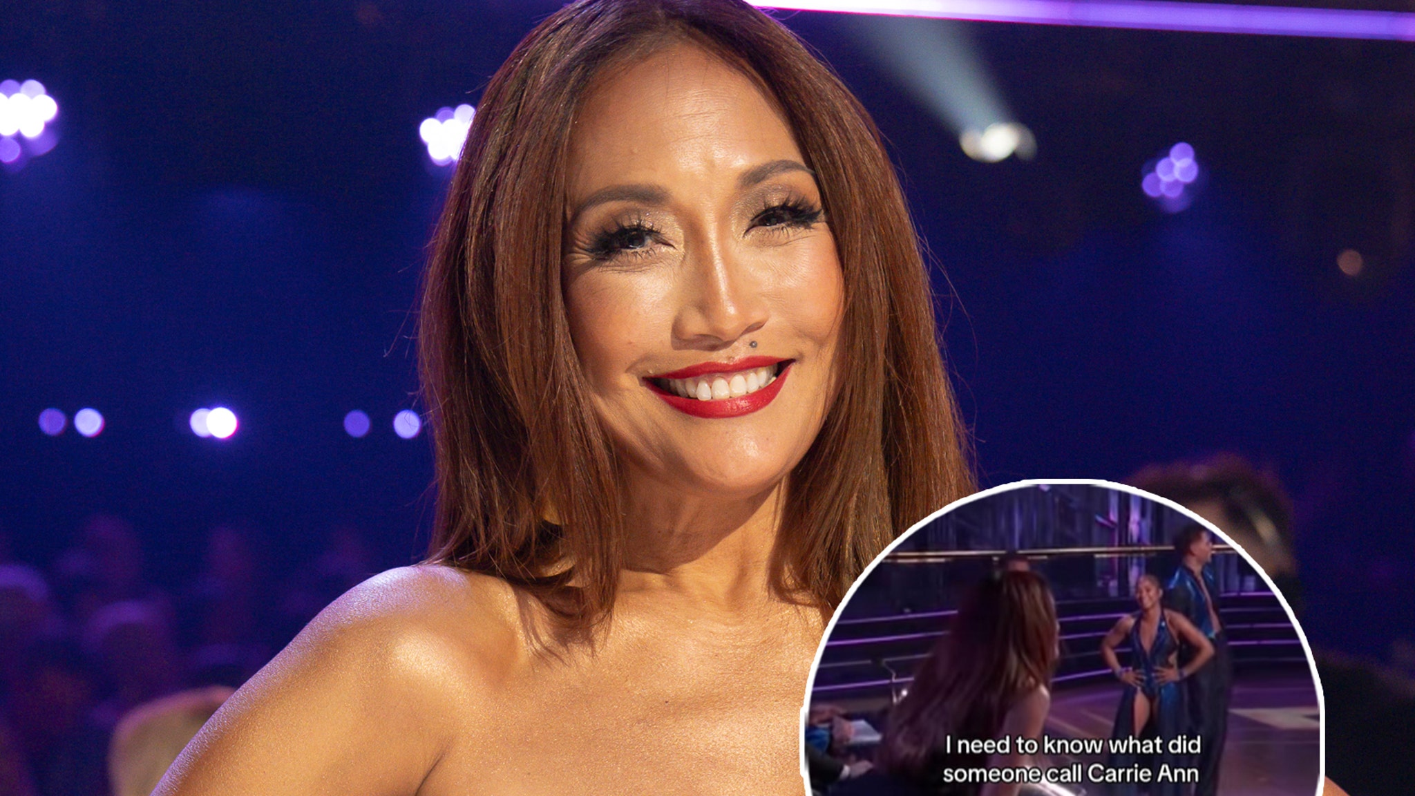 Carrie Ann Inaba Snapped at a Heckler In The Audience During DWTS Finale: ‘What?!’