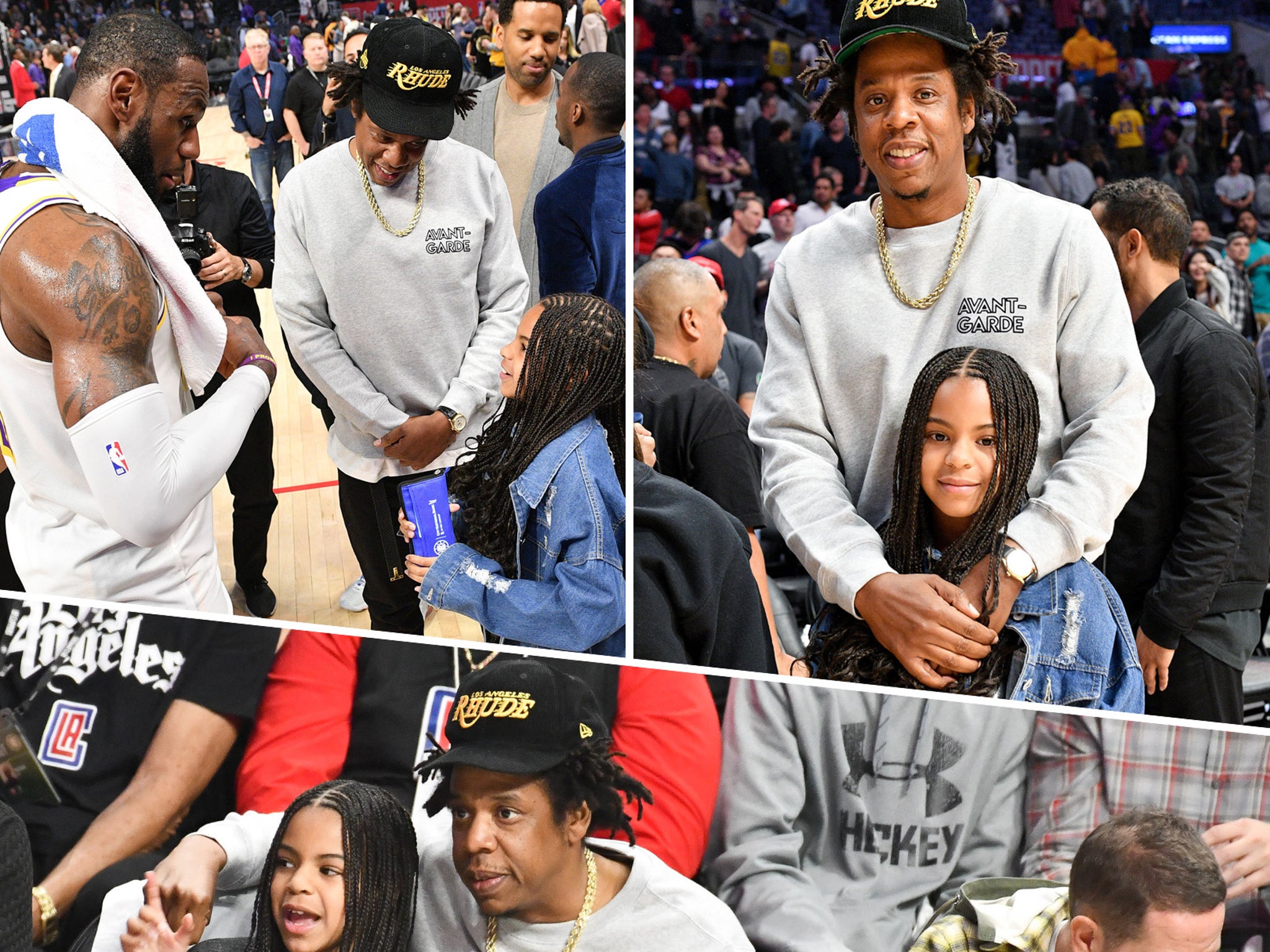 JAY-Z and Blue Ivy Have Adorable Father-Daughter Date at L.A.