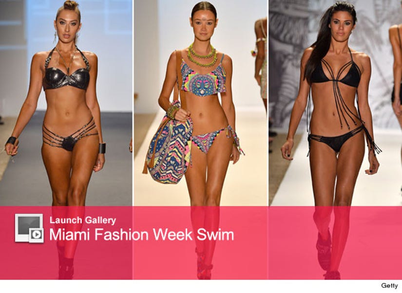 See the Sexiest Swimsuits From Miami Fashion Week!