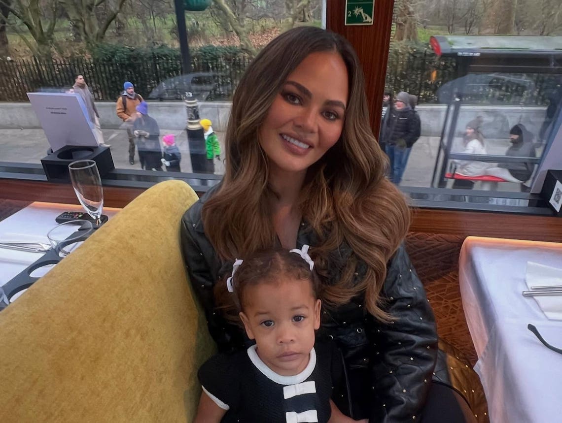 John Legend & Chrissy Teigen Share Adorable Family Photos from London