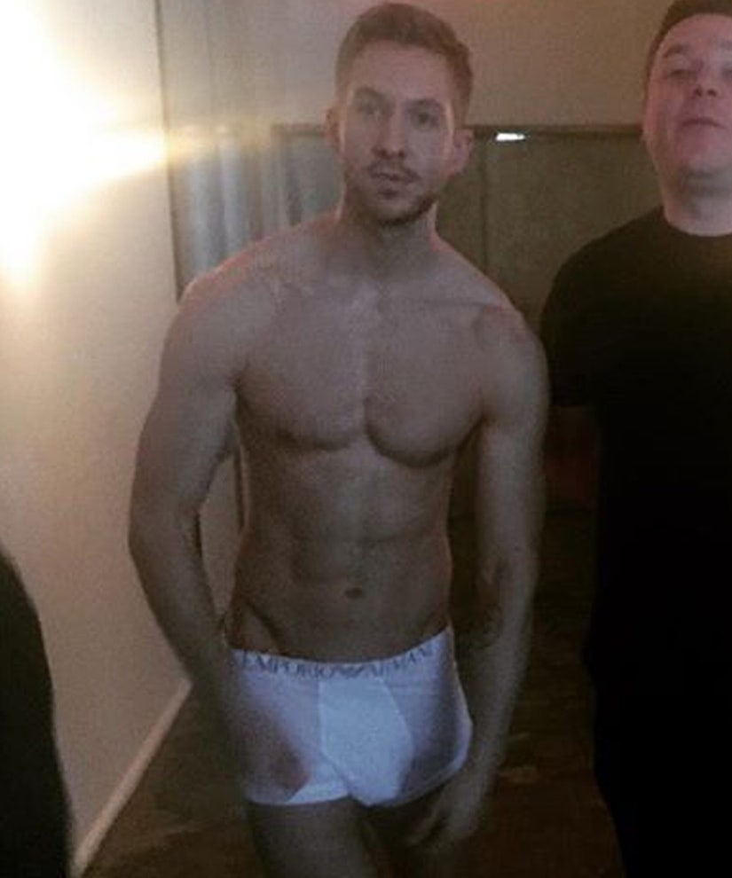 Calvin harris dick pic real