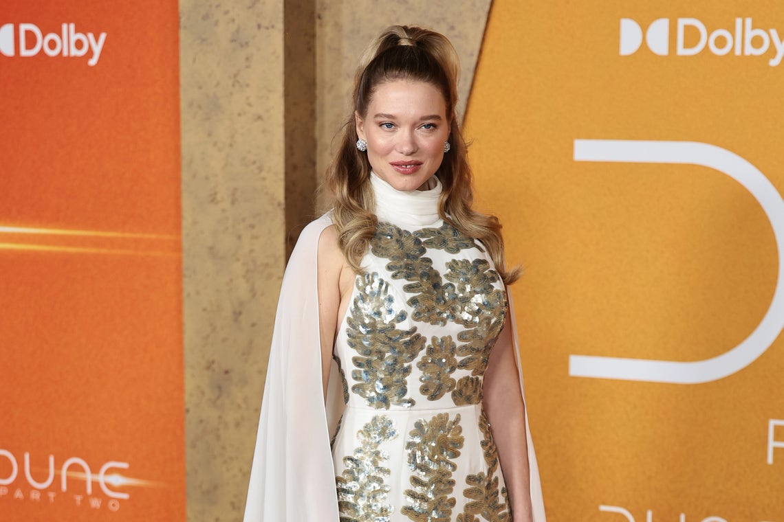 Léa Seydoux attends the "Dune: Part Two" premiere at Lincoln Center on February 25, 2024 in New York City.