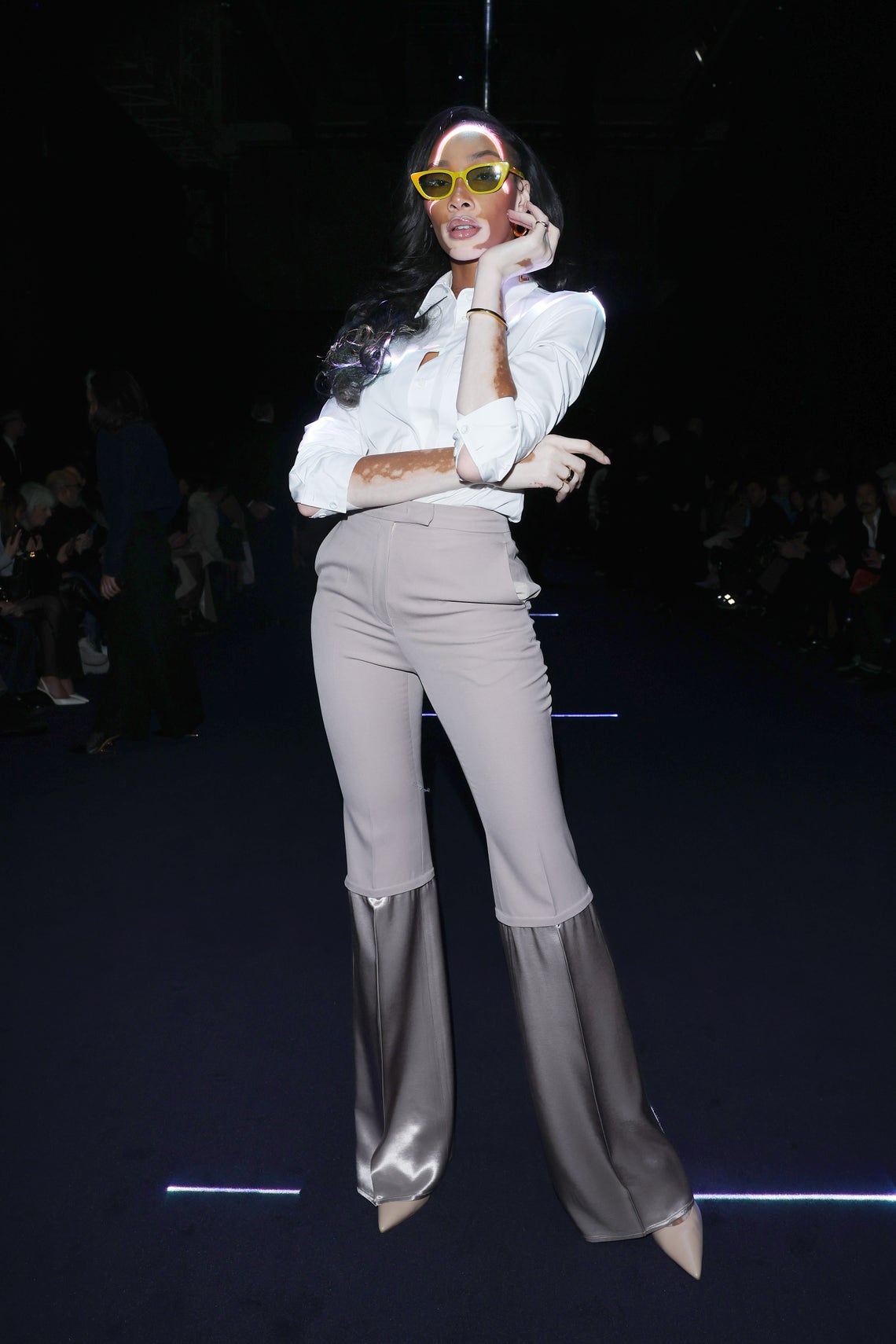 News - Fendi - Celebrity - Milan Fashion Week - Womenswear Spring Summer  2024 Winnie Harlow attends