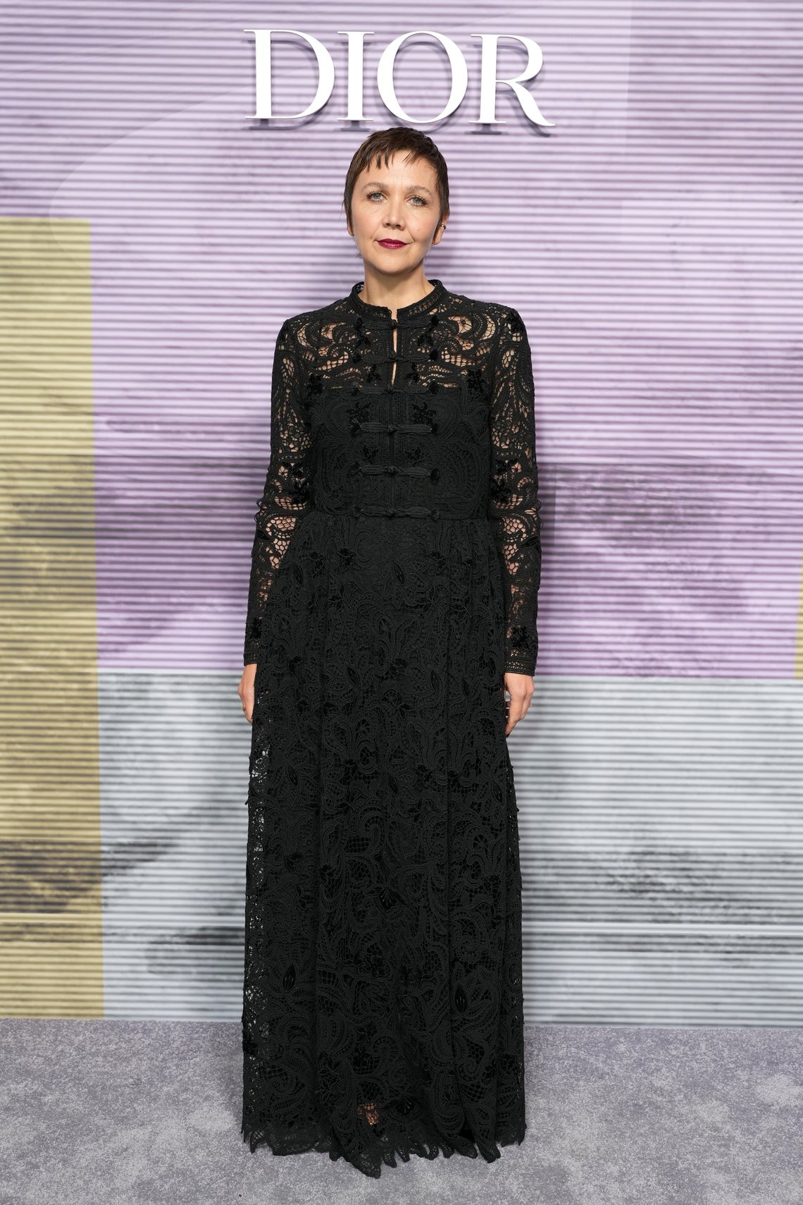 Maggie Gyllenhaal attends the 2023 Brooklyn Artists Ball made possible by Dior at Brooklyn Museum on April 25, 2023 in Brooklyn, New York.