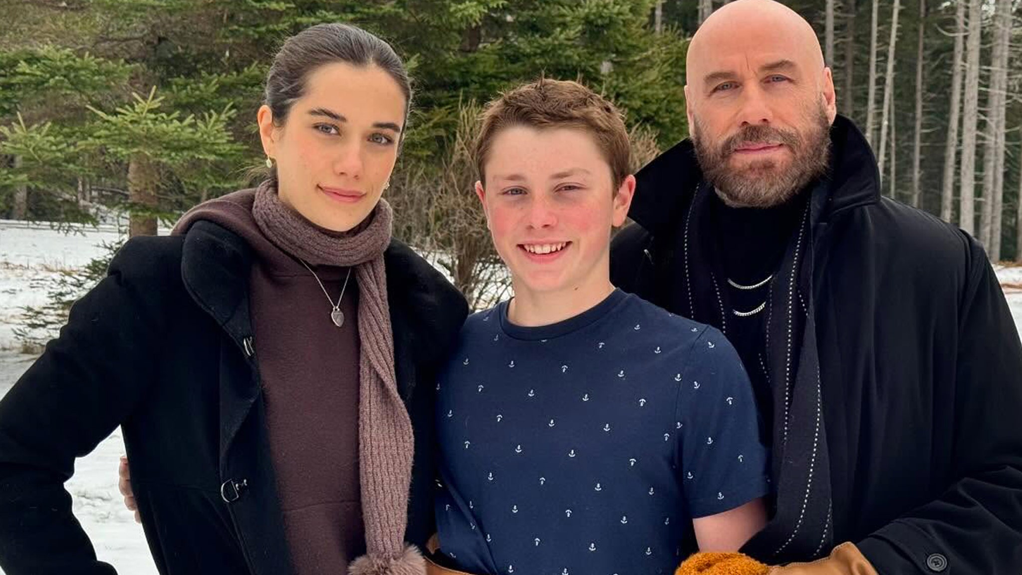 John Travolta Shares Rare Glimpse of Son Ben, 14, Conquering Snowy Norway Summit