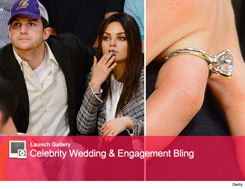 Mila Kunis Flashes Engagement Ring on Date Night With Ashton Kutcher!