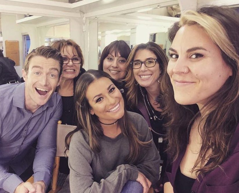 Instagram Official Lea Michele Robert Buckley Post First Pic