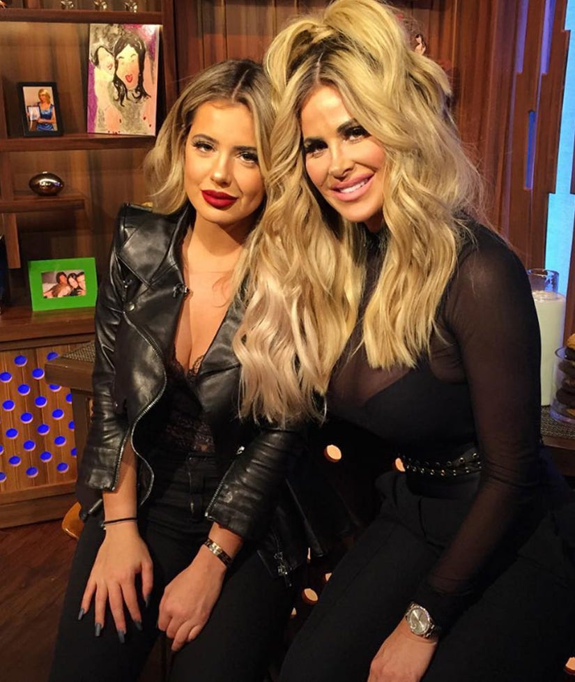 Kim Zolciak Heartily Approves of Daughter Brielle's Lip Injections:
"Shoot 'Em Up!"
