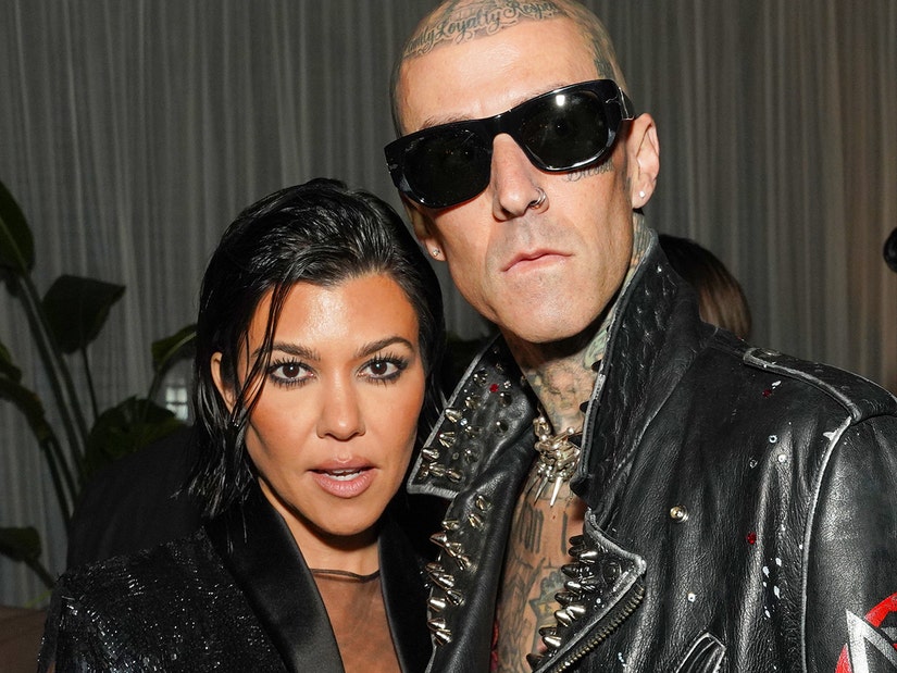 Kourtney Kardashian Goes Topless for Travis Barker's Birthday, Misses  'No-Feelings-B--chy' Self