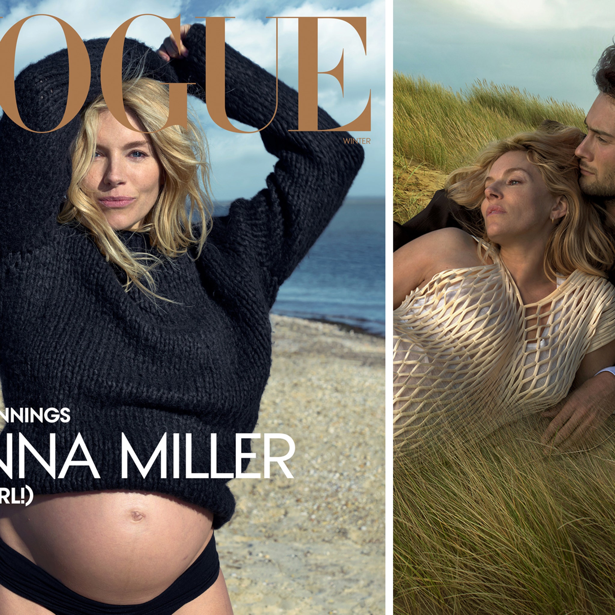 Sienna Miller opens up about pregnancy at 41, and more, in 'Vogue